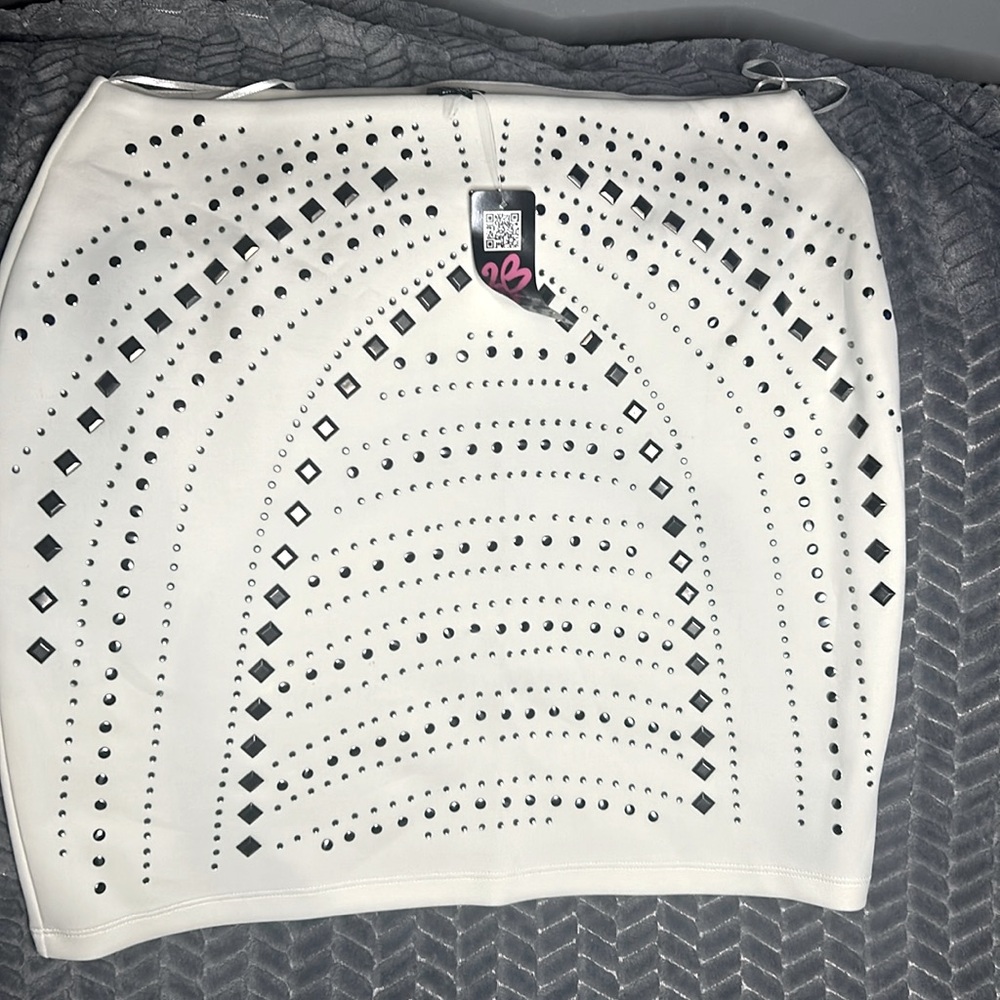 BLINGED OUT MINI SKIRT